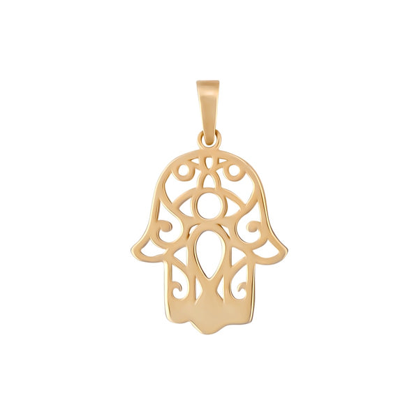 Hamsa hand necklace