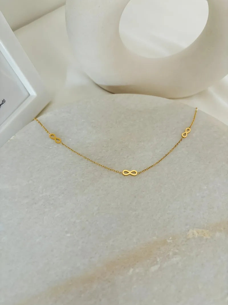 Infinity neck chain