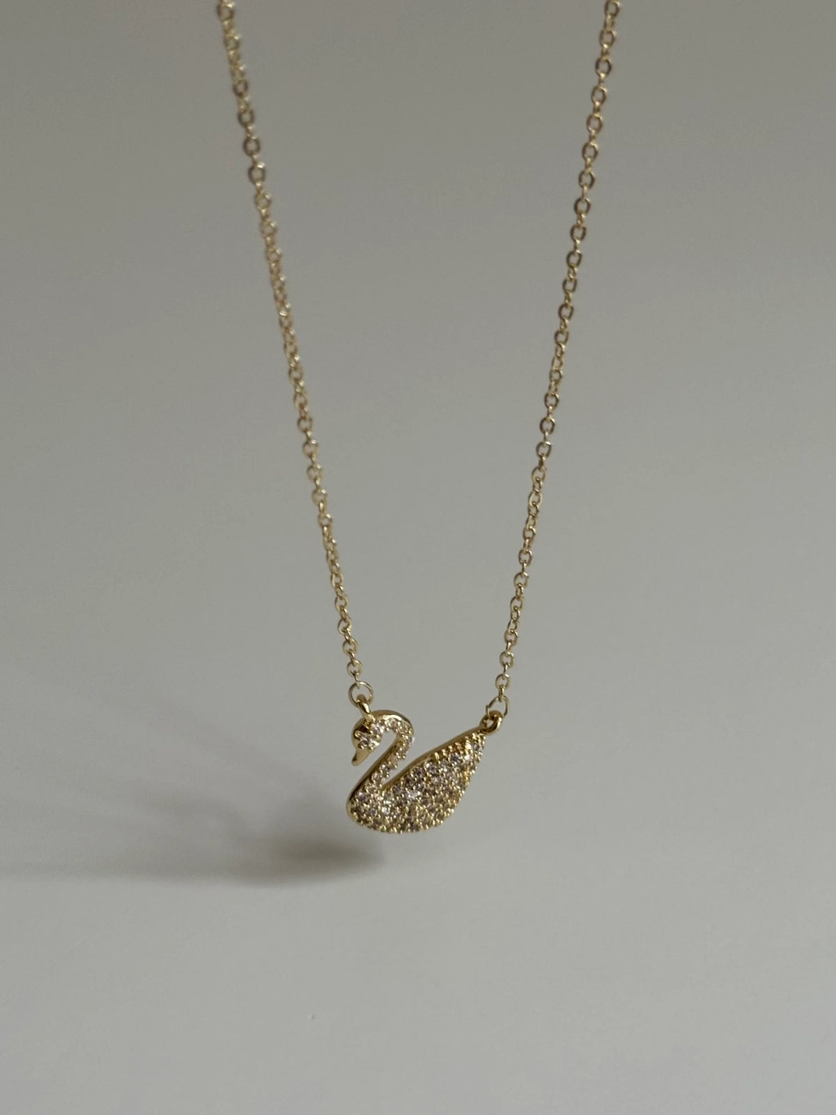 Swan necklace