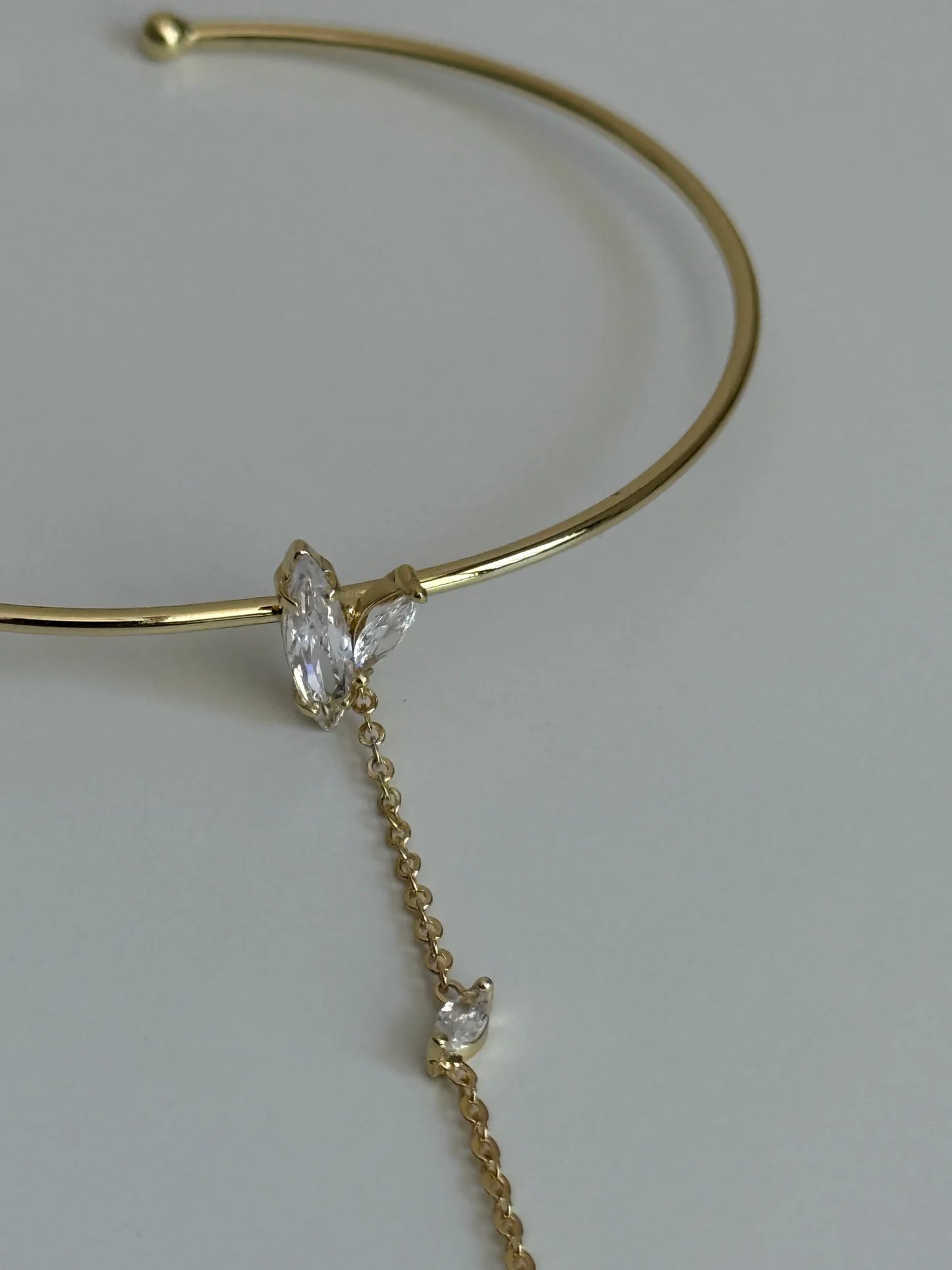 Gem Cuff Handchain