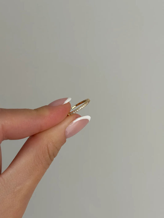 Zircon Band ring