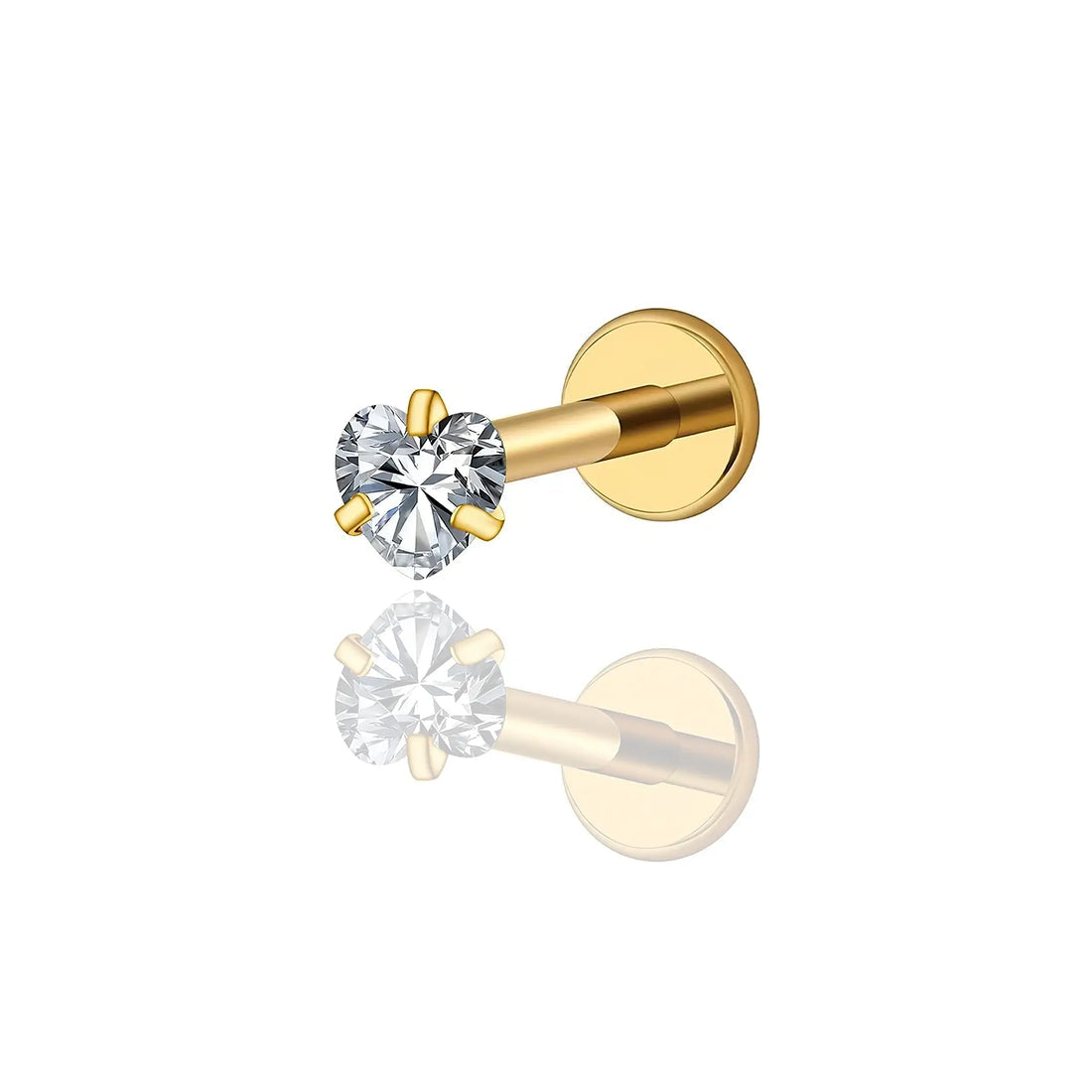 Heart stud