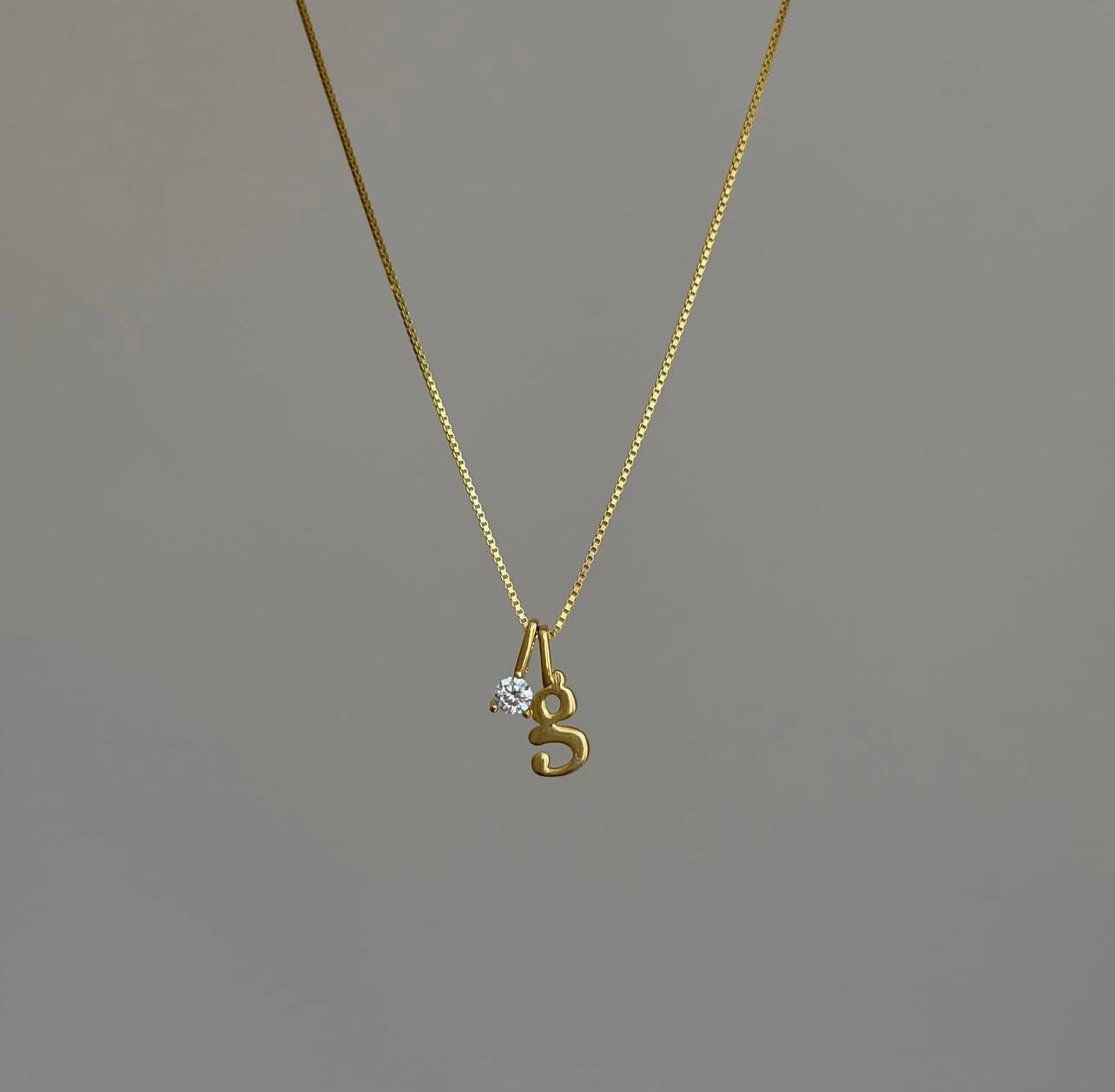 Alphabet necklace