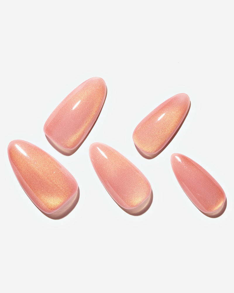 Rosegold Eye Gel nails