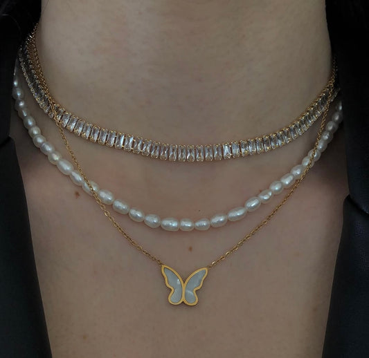 Butterfly necklace
