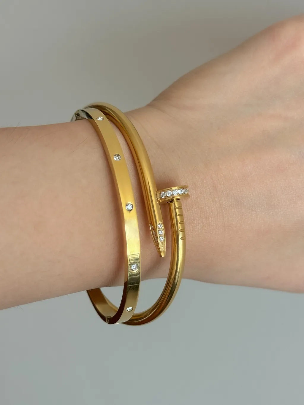 Nail Zircon Cuffs