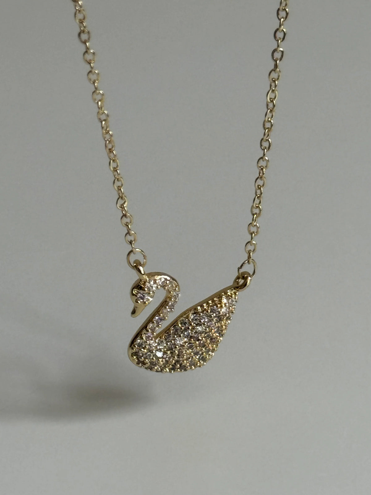 Swan necklace