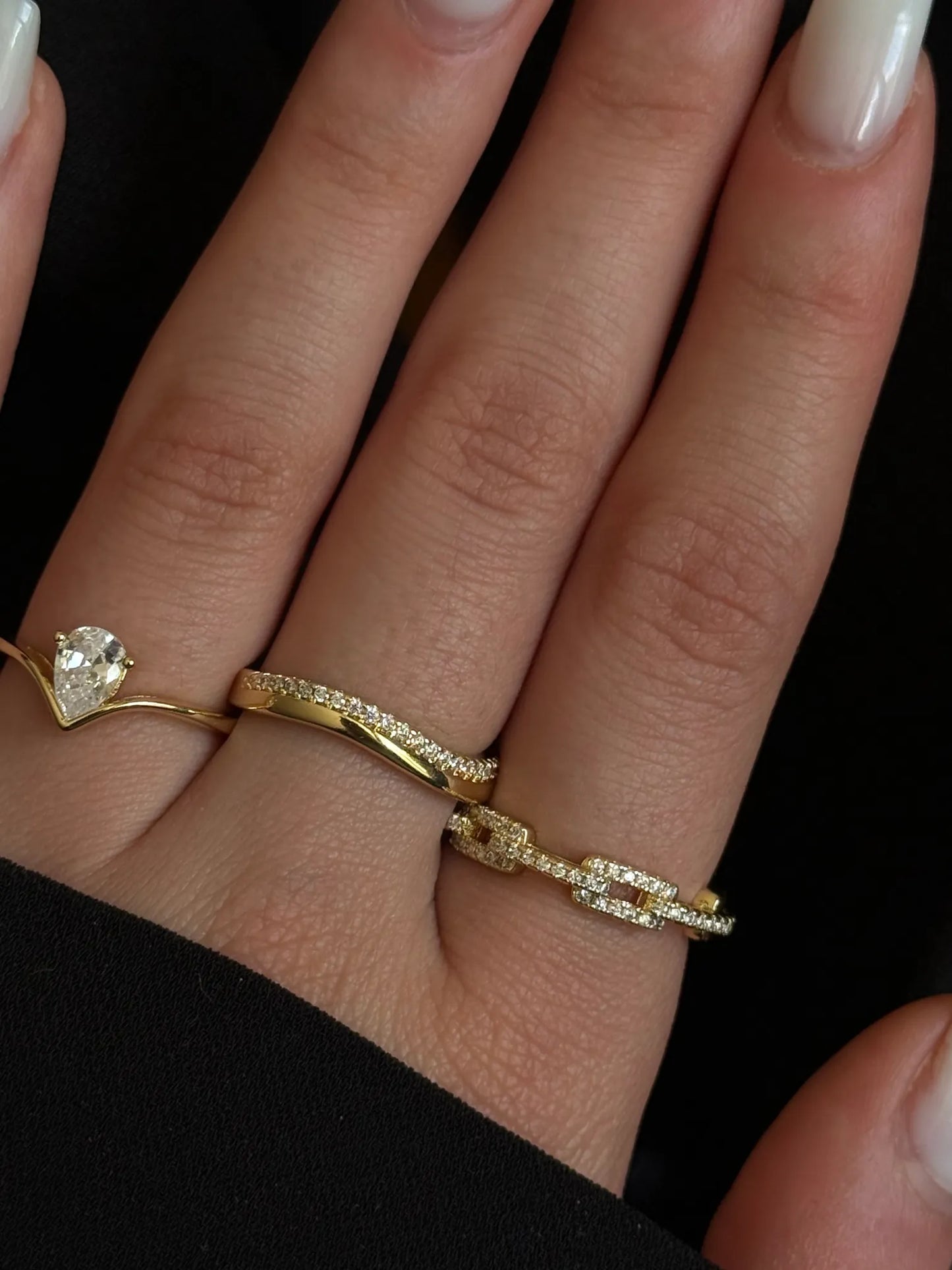 Enterne link ring