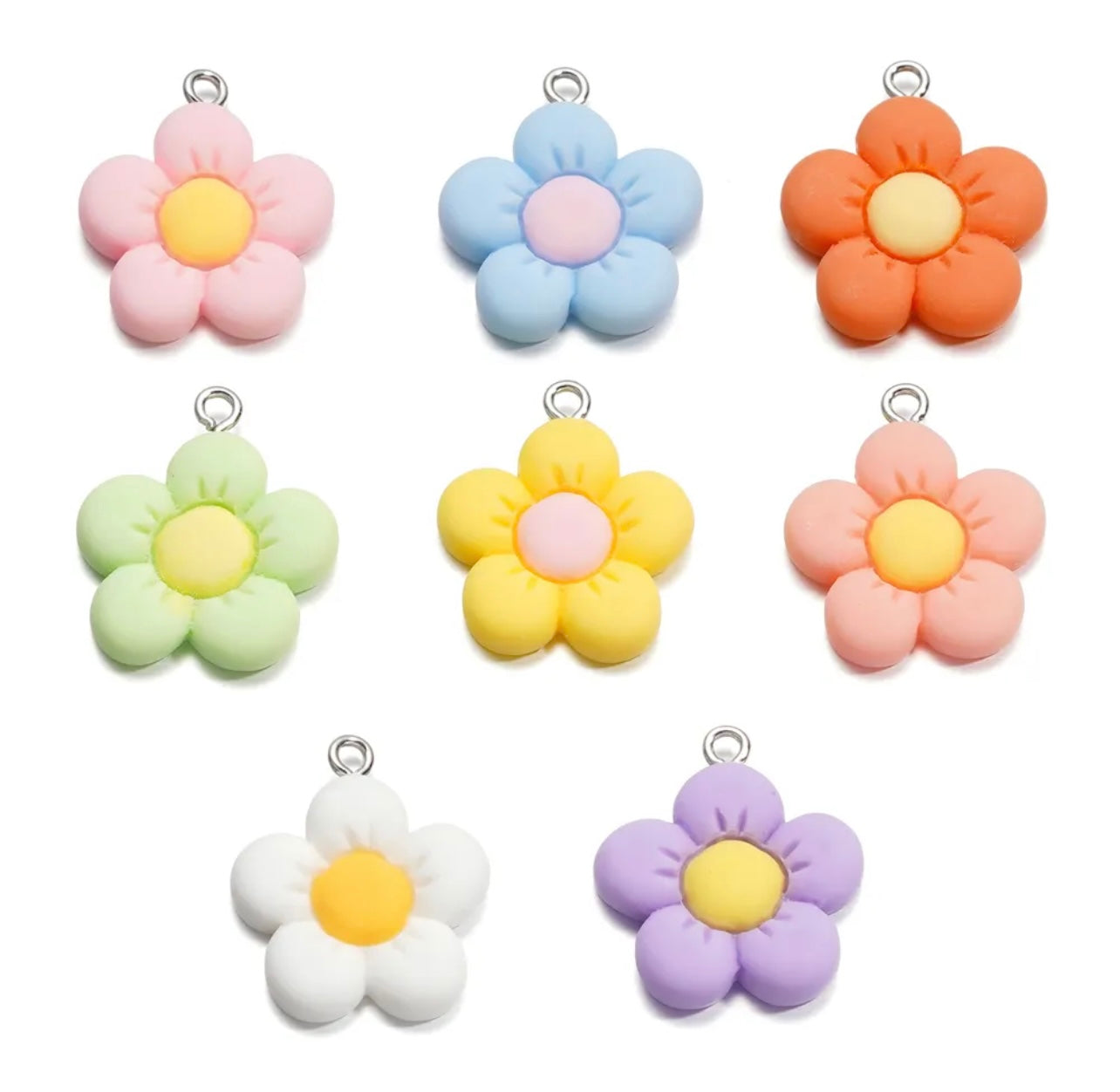 Acrylic Bloom Charms