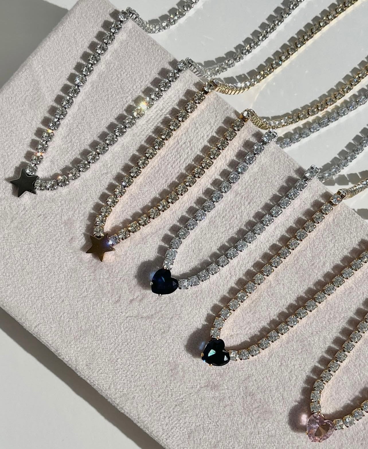 Princess heart necklace