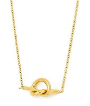 Knot necklace