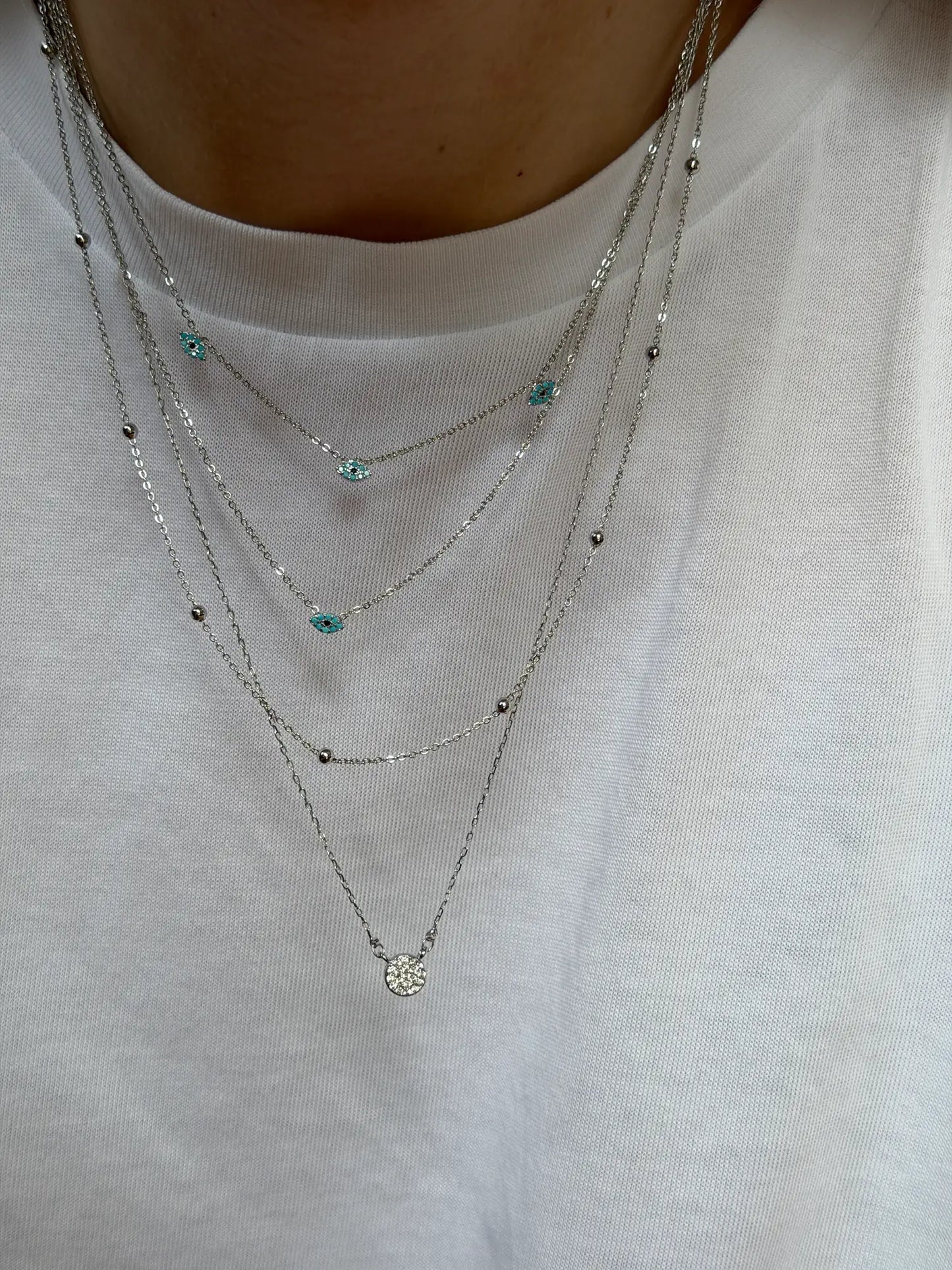 Turquoise Eye Necklace
