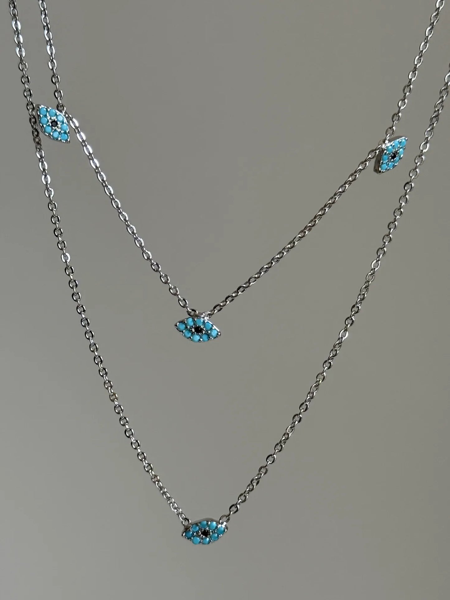 Turquoise Eye Necklace