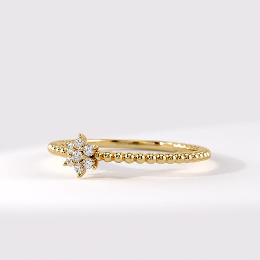 Minimal floral ring