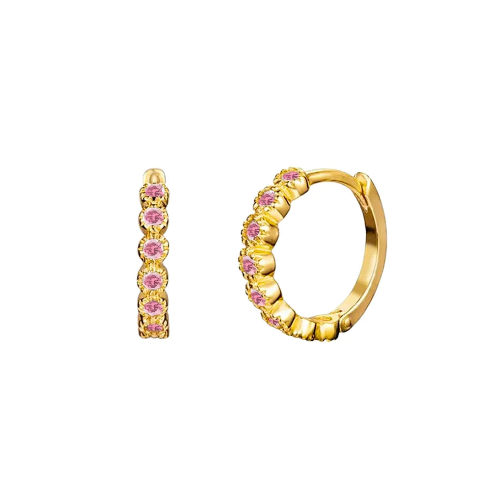 Mina Pink Hoops