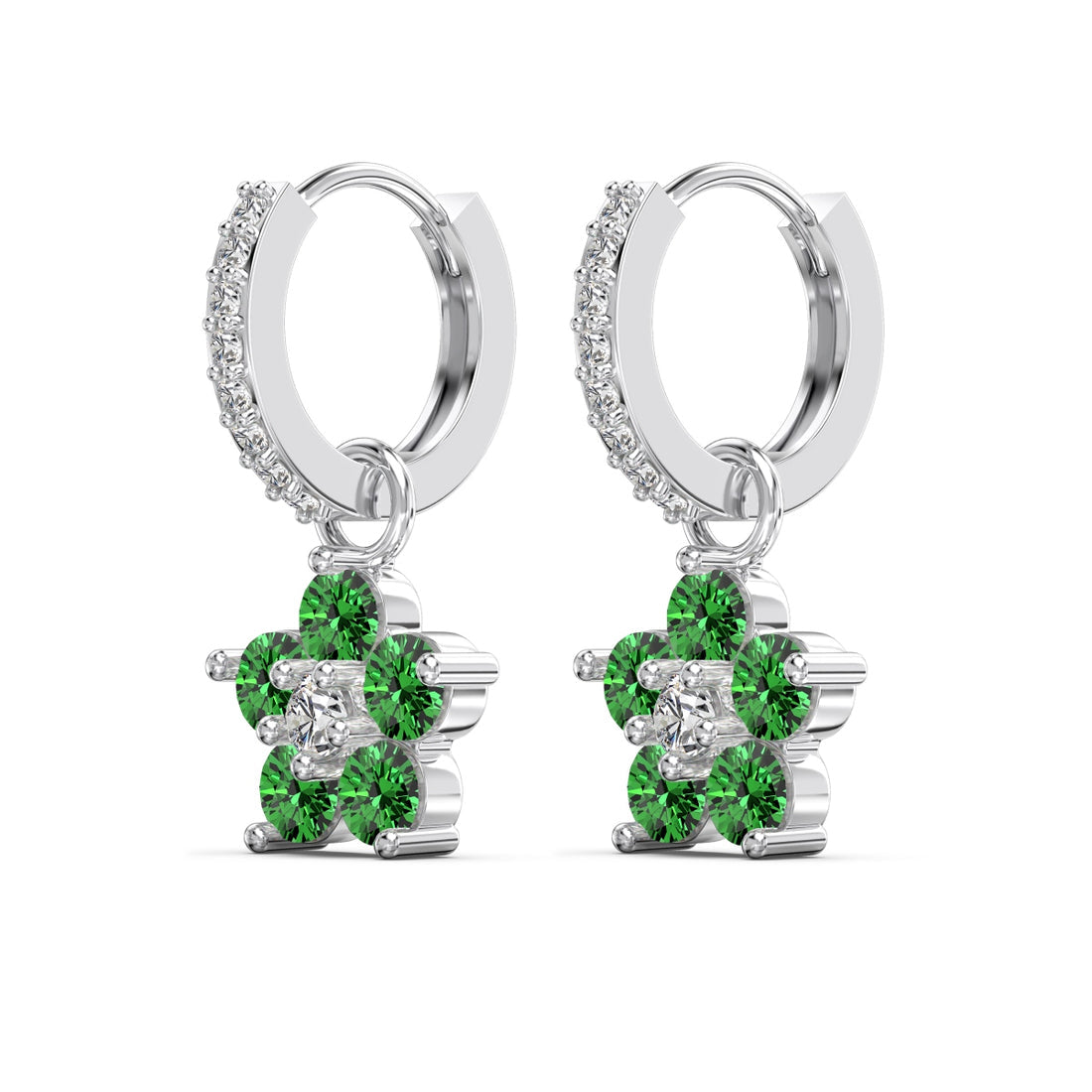 Emerald Floral Huggies