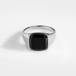 Black cubic Ring