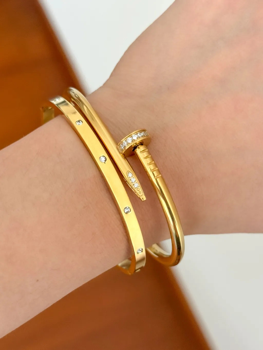 Nail Zircon Cuffs