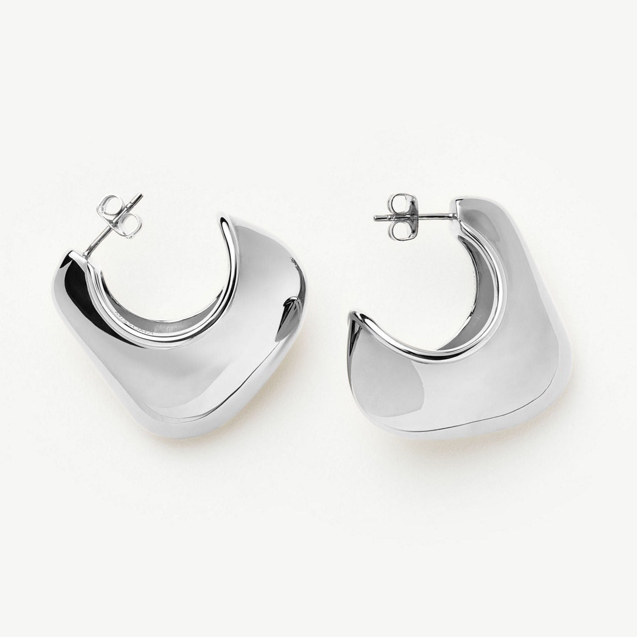 Daliah Hoops Stud