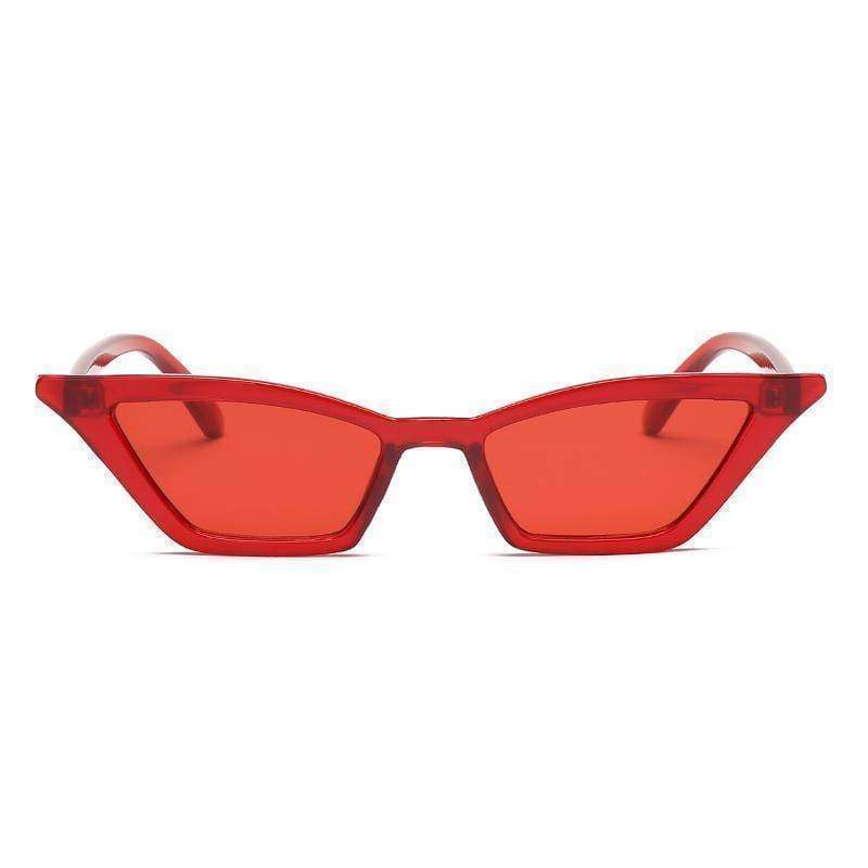 Red Cateye retro