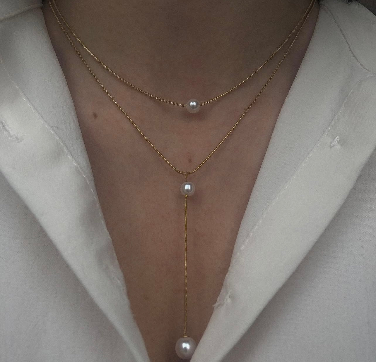 Pearly necklace